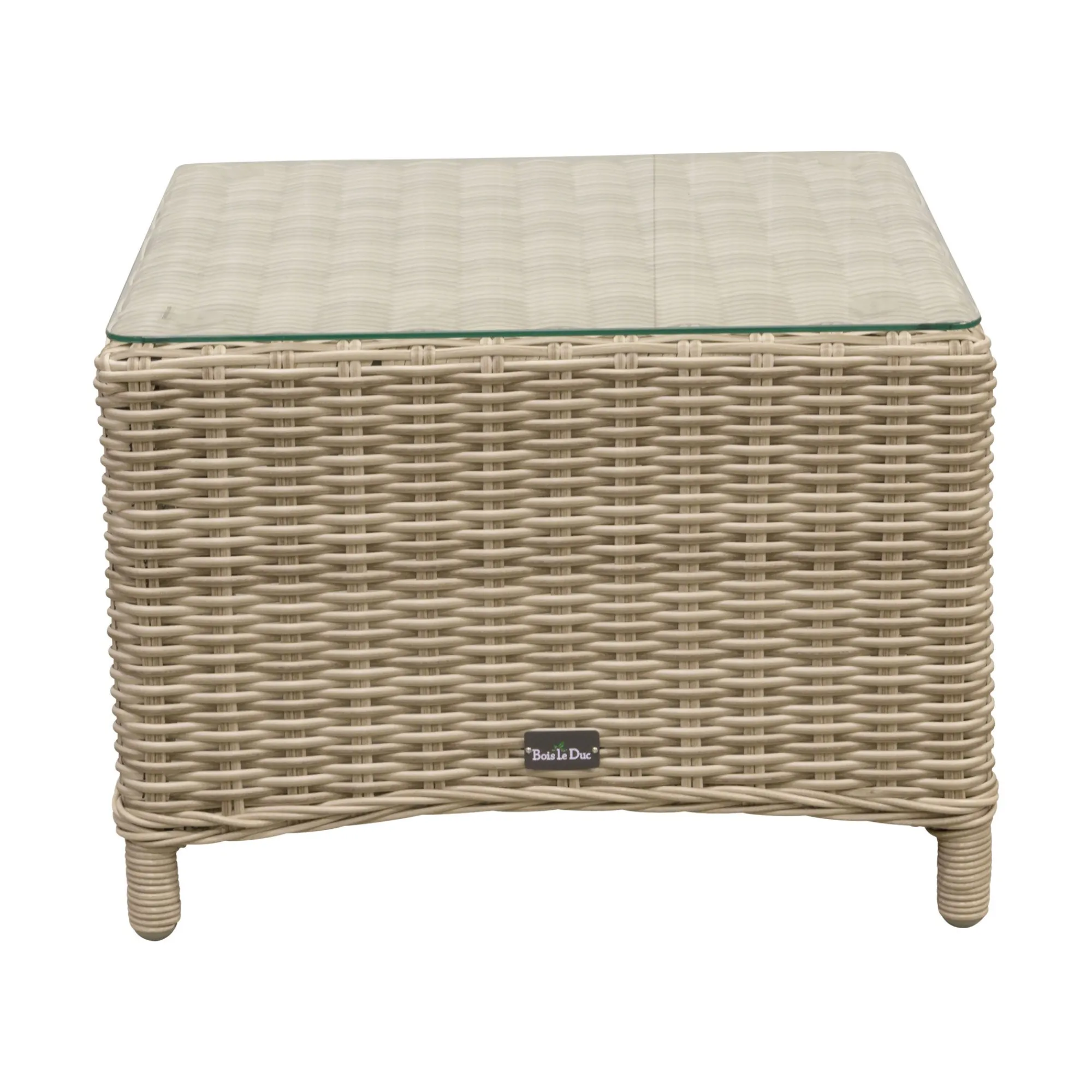 Bois le Duc Tuintafels<Tafel bijzet Aprano 57x57 cm White Orchid