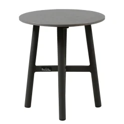 Bois le Duc Tuintafels<Tafel bijzet Borno 40cm antraciet