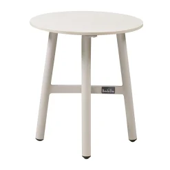 Bois le Duc Tuintafels<Tafel bijzet Borno 40cm creme
