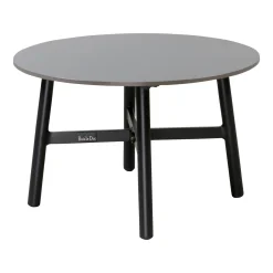 Bois le Duc Tuintafels<Tafel bijzet Borno 60cm zwart
