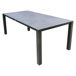 Bois le Duc Tuintafels<Tafel Ferovia 160x90 cm Antraciet