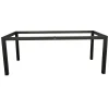 Bois le Duc Tuintafels<Tafelframe Tavola 157x87cm antraciet met