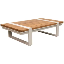 Bois le Duc Tuintafels|Loungesets<Tafel Frullo 110x65cm creme