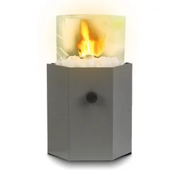 Sun Heat Vuur- & Terrasverwarming<Tafelhaard gas inca warm grijs