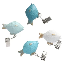Decoris Koken & Tafelen|Woondecoratie<Tafelkleedgewicht 4st vis