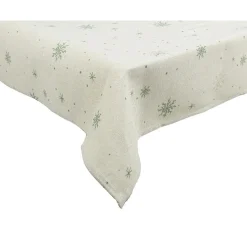 Decoris Kerstdecoratie<Tafelkleed 140 x 240 cm naturel