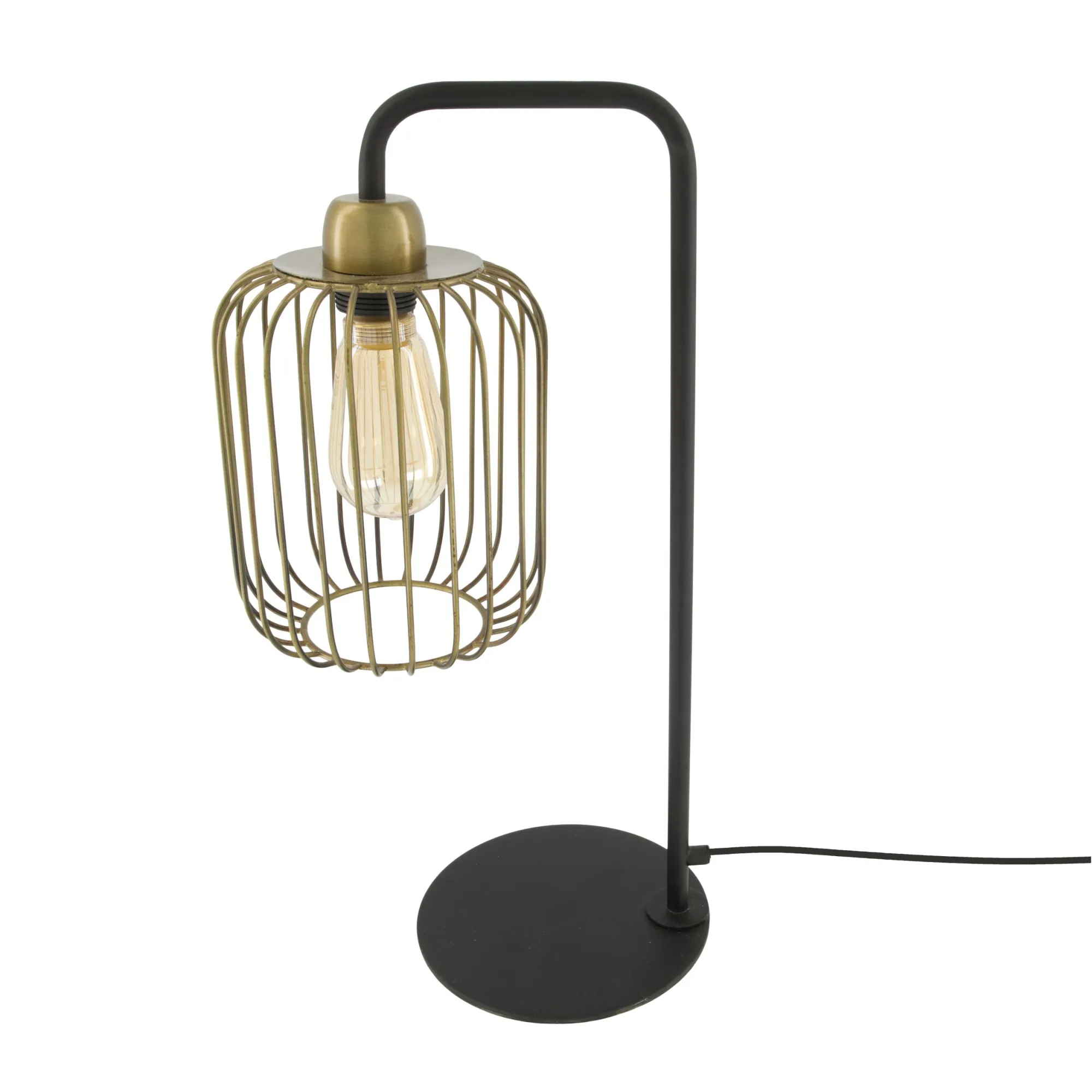 Natural Collections Binnenverlichting<Tafellamp metaal 50 cm antique brass