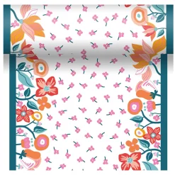Duni Koken & Tafelen<Tafelloper 40 x 480 cm 3-in-1 Vibrant Bloom