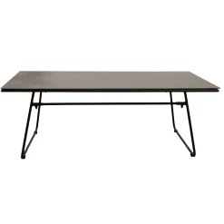 Bois le Duc Tuintafels|Loungesets<Tafel Mezzavia 110x60cm zwart