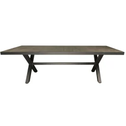 Bois le Duc Tuintafels<Tafel Osteria 205x101cm ant