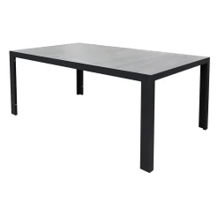 Bois le Duc Tuintafels<Tafel Poggio 165x100 cm Antraciet