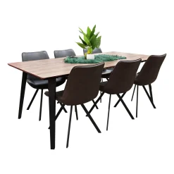 Binnenmeubels<Tafel Rivaldi 200x90x77cm