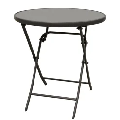 Bois le Duc Tuintafels<Tafel Ronda klap zwart