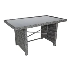 Bois le Duc Tuintafels|Loungesets<Tafel Sicura 130x80 cm Willow Grey
