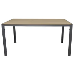 Bois le Duc Tuintafels<Tafel Spoleto 150x90 cm Antraciet