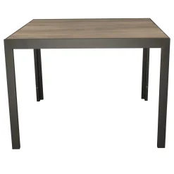 Bois le Duc Tuintafels<Tafel Taggia 105x100 cm Antraciet