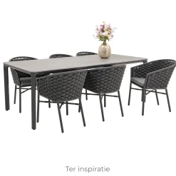 Bois le Duc Tuintafels<Tafel Tinello 180x90 cm