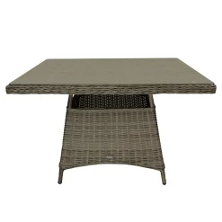 Bois le Duc Tuintafels<Tafel Vezza 120x120cm white grey