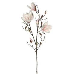 Mica Decorations Kunstplanten En Kunstbloemen<Tak Magnolia lichtroze 88 cm