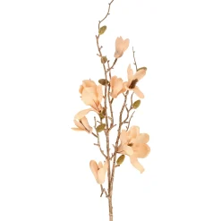 Mica Decorations Kunstplanten En Kunstbloemen<Tak Magnolia roze 82 cm