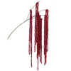 Everlands Kerstdecoratie<Tak spray hang rood 80 cm
