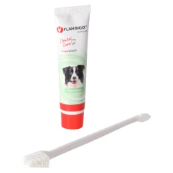 Flamingo Hondenverzorging<Tandpasta 85gr + tandenborstel petcare