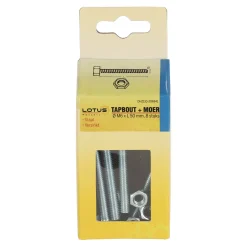 Lotus Bouw<Tapbout met moer M6 x 50 mm 8st.