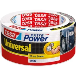 Tesa Bouw<Tape Power uni 50mmx25M wit