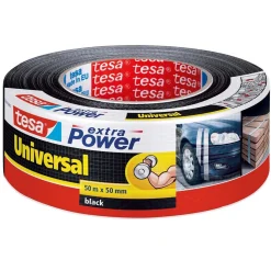 Tesa Bouw<Tape Power uni 50mmx50M zwart