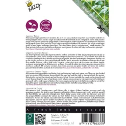 Buzzy Moestuin<Tatsoi Microgreens Zaden