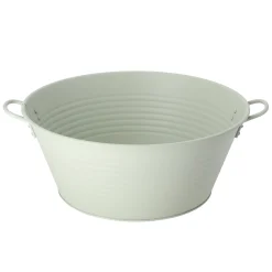 Woondecoratie<Teil zink 34 cm mat mint