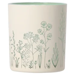 Kaarsen<Theelichthouder green garden 7 x 8 cm