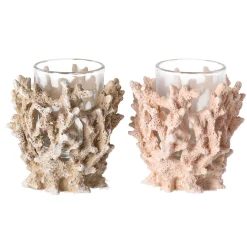 Natural Collections Kaarsen<Theelichthouder koraal 8 cm
