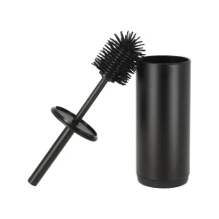 Nevac Schoonmaken<Toiletborstel met houder soft close zwart