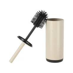 Nevac Schoonmaken<Toiletborstel met houder soft close beige