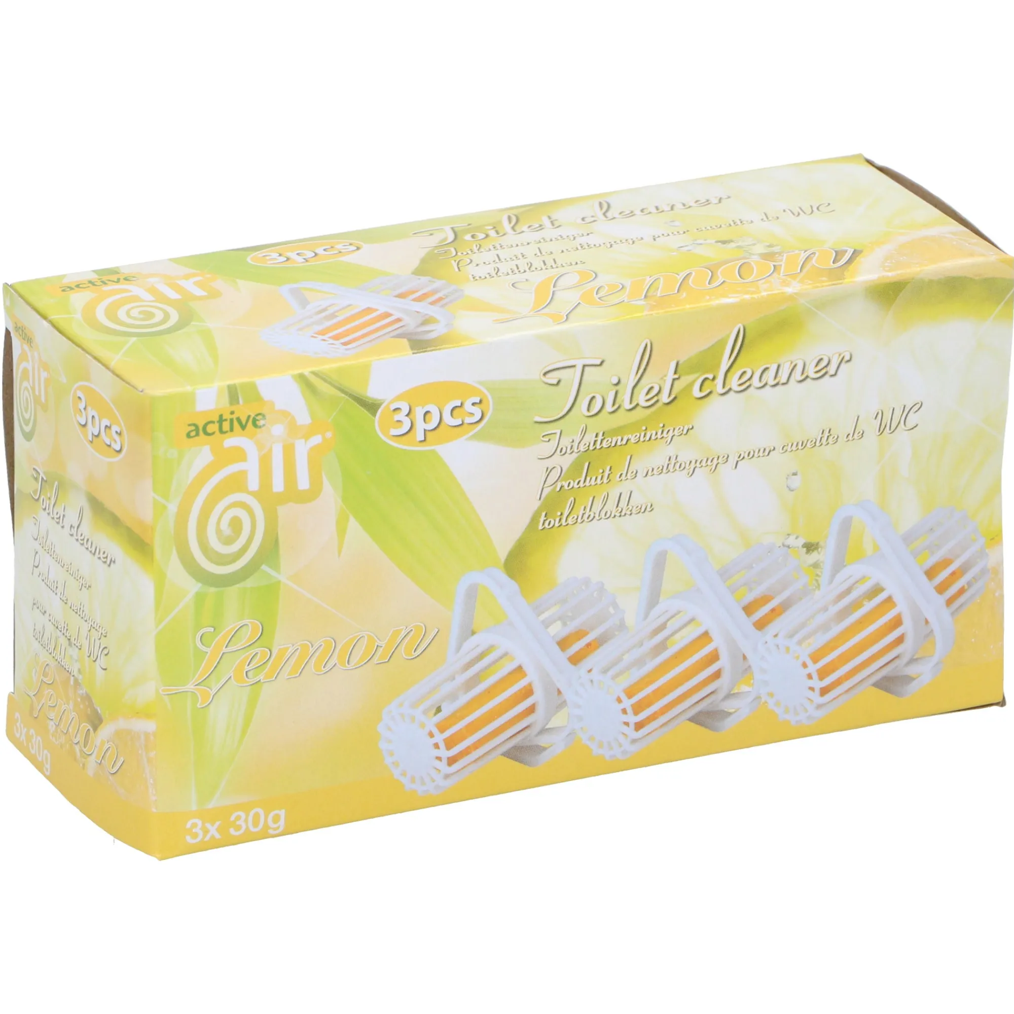 Active Air Schoonmaken<Toiletreiniger 3x30g assorti