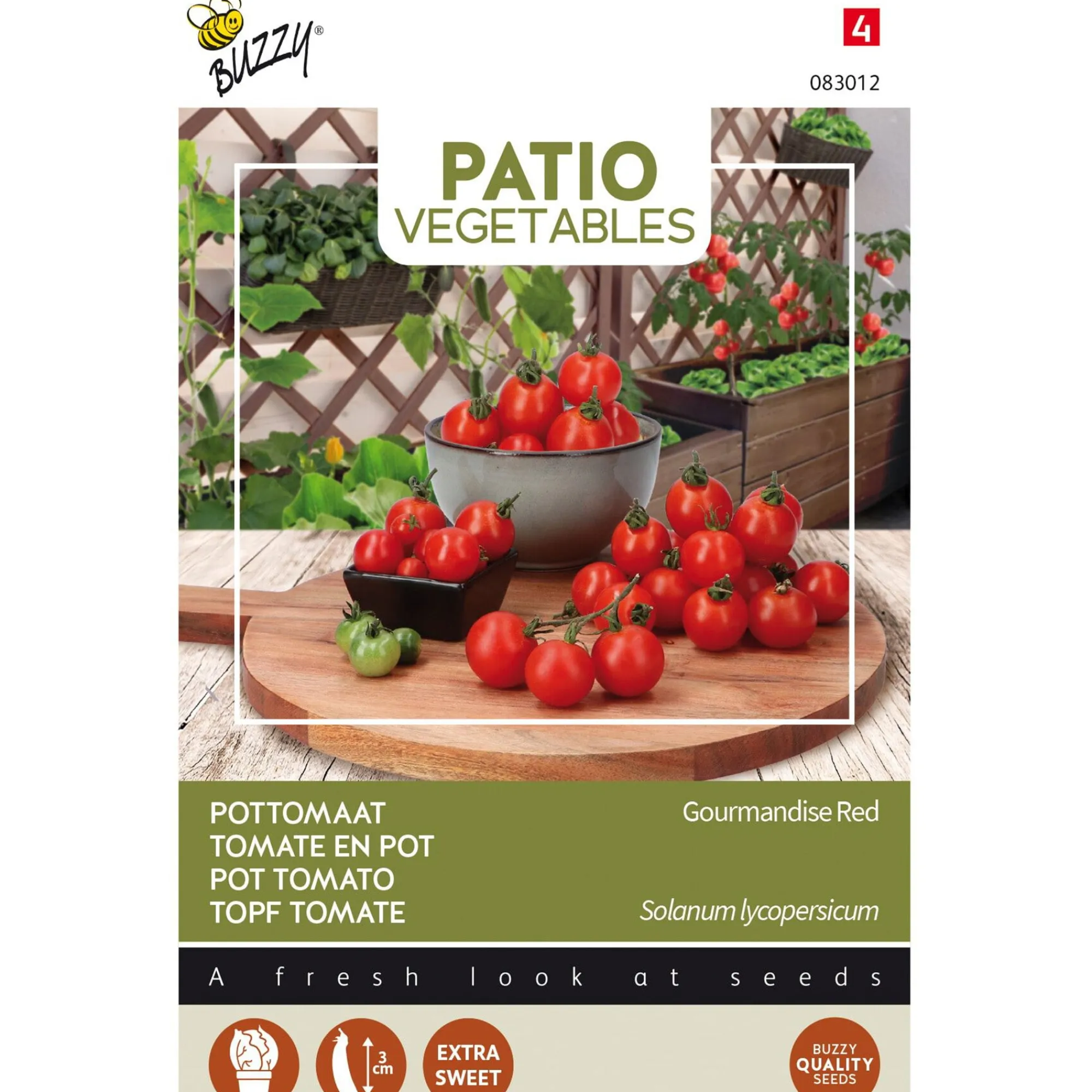 Buzzy Moestuin<Tomaat Gourmandise red