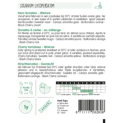 Horti Tops Moestuin<Tomaten Cherry 4 kleurenmix