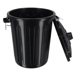 Curver Opbergen<Ton met deksel zwart 23l