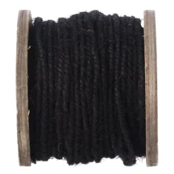 Natural Collections Woondecoratie<Touw jute 130g op spoel zwart