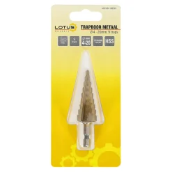 Lotus Toebehoren Elektrisch Gereedschap<Trapboor metaal 4-20 mm 9T