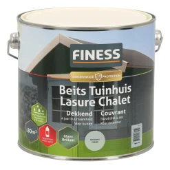 Finess Beits En Vernis<Tuinbeits DK roomwit 2567 2.5L