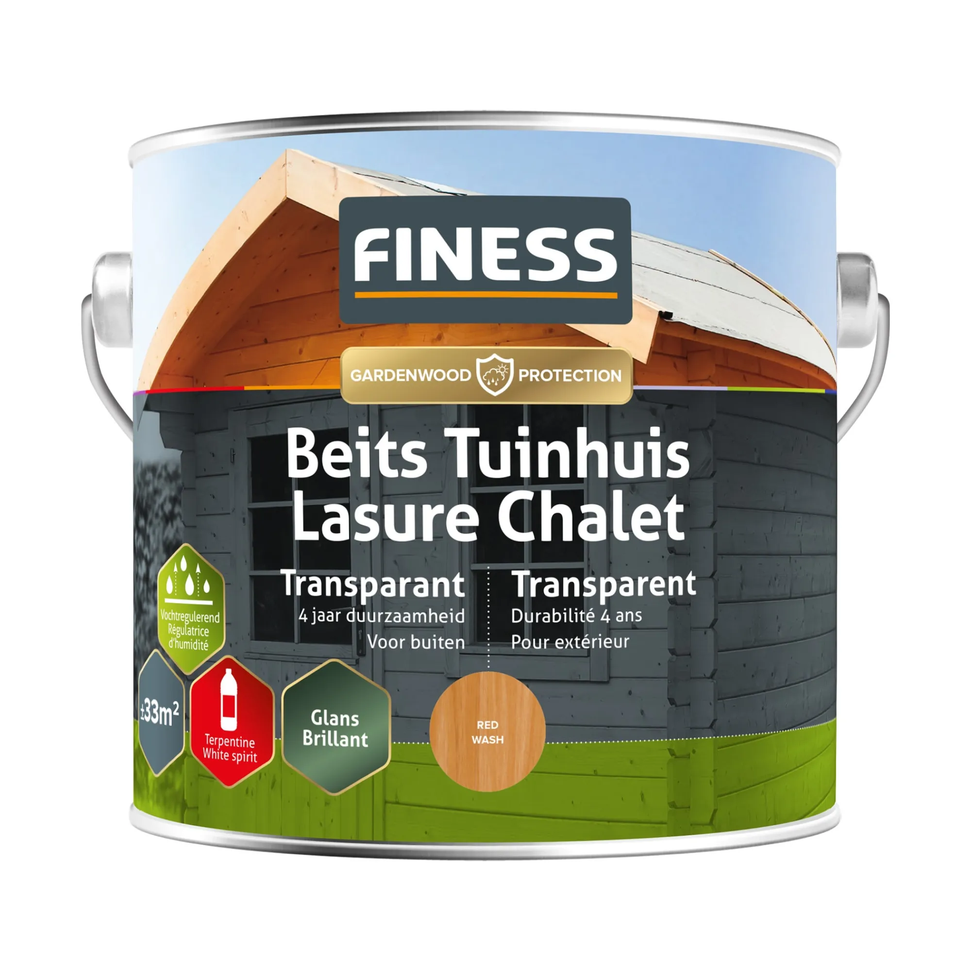 Finess Beits En Vernis<Tuinbeits TR red cedar 2538 2.5L