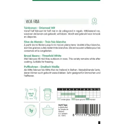 Horti Tops Moestuin<Tuinbonen driemaal wit