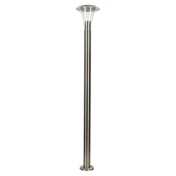 Diamant Buitenverlichting|Buitenverlichting<Tuinpaal Belluno RVS Hoogte 120 cm