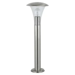 Diamant Buitenverlichting|Buitenverlichting<Tuinpaal Belluno RVS Hoogte 80 cm