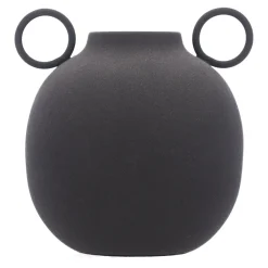 Vazen En Potten<Vaas Alma 16 cm zwart