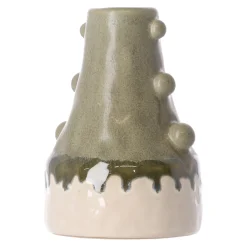 Mica Decorations Vazen En Potten<Vaas 12 cm groen