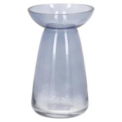Gusta Woondecoratie<Vaas glas 18 cm blauw