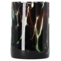 Natural Collections Vazen En Potten<Vaas glas groen 10 x 15 cm